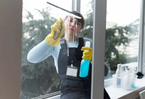 Nettoyage de vitres intérieures et extérieures au Caylar